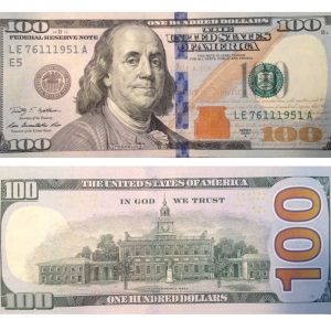 Buy USD $100 bills online